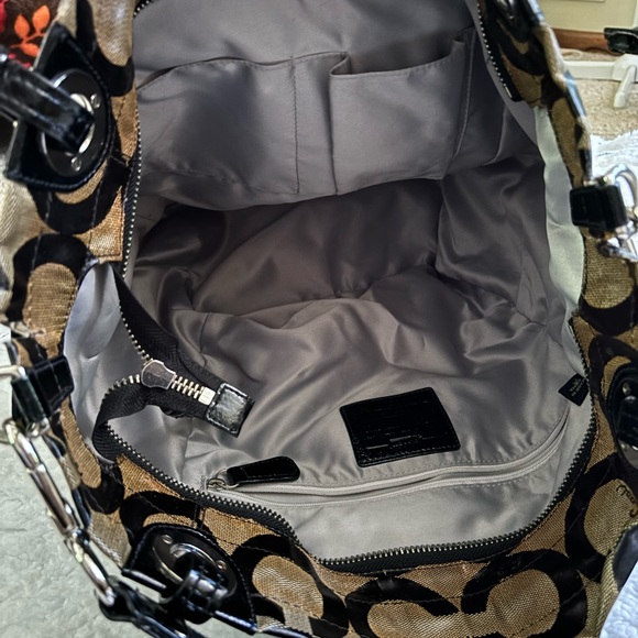 Opt Art Signature Coach Tote - Picture 9 of 13